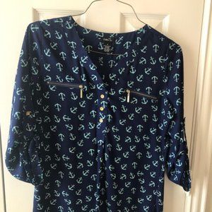 Rue 21 anchor blouse